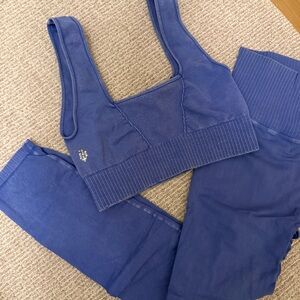 FP Movement Women's Blue Activewear Set